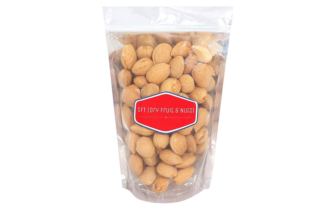 SFT Almonds Gurbandi Whole Shelled California (Badam)   Pack  500 grams